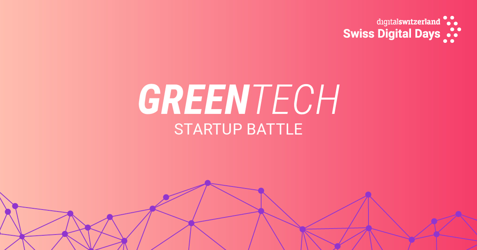 GreenTech Startup Battle - Central Switzerland | Digitaltage